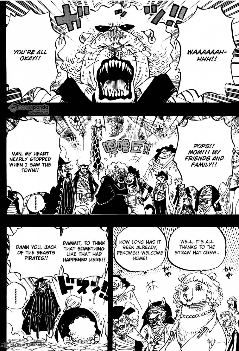 One Piece Chapter 812 page 6 - Chapter 812: Capone "Gang" Bege