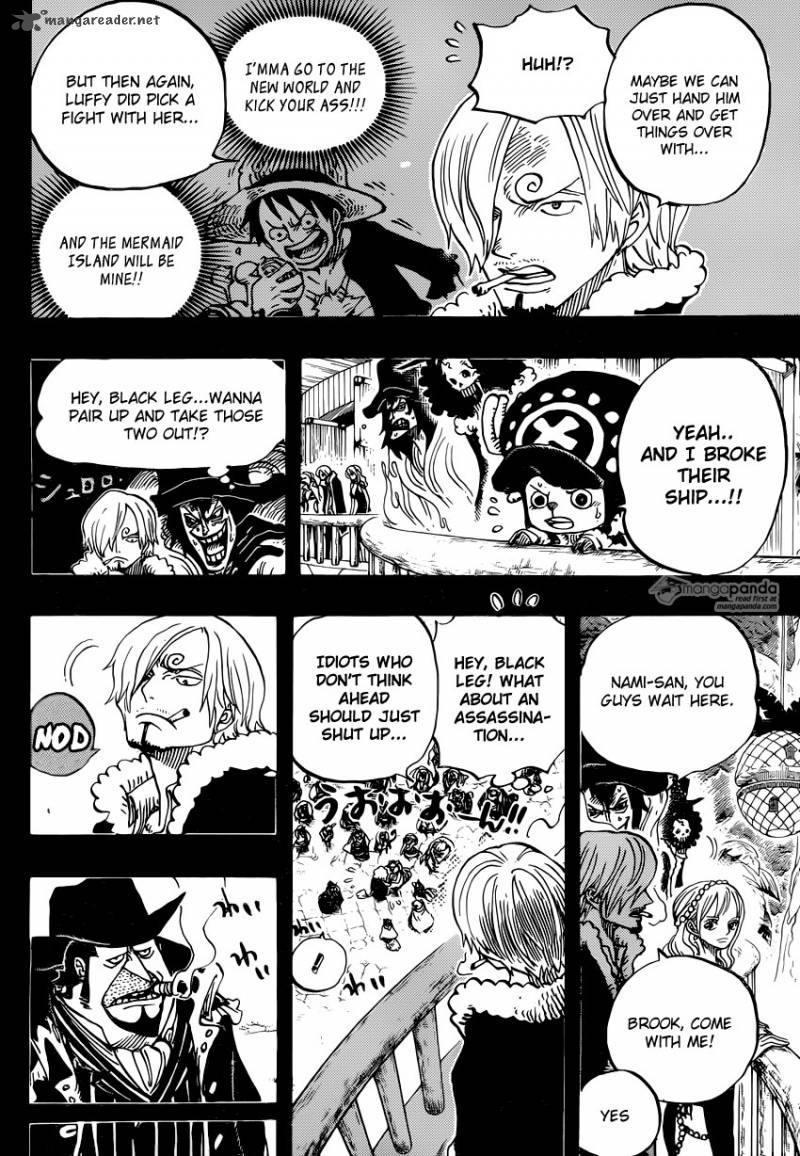 One Piece Chapter 812 page 8 - Chapter 812: Capone "Gang" Bege