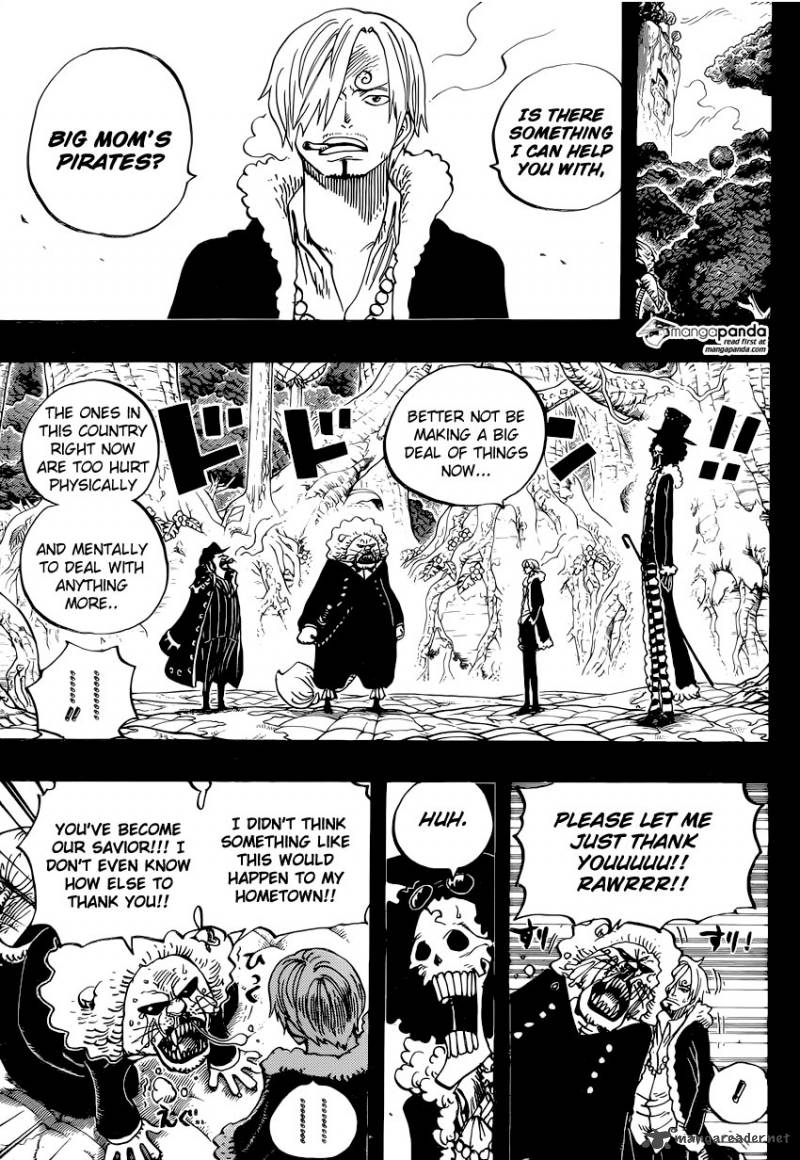 One Piece Chapter 812 page 9 - Chapter 812: Capone "Gang" Bege