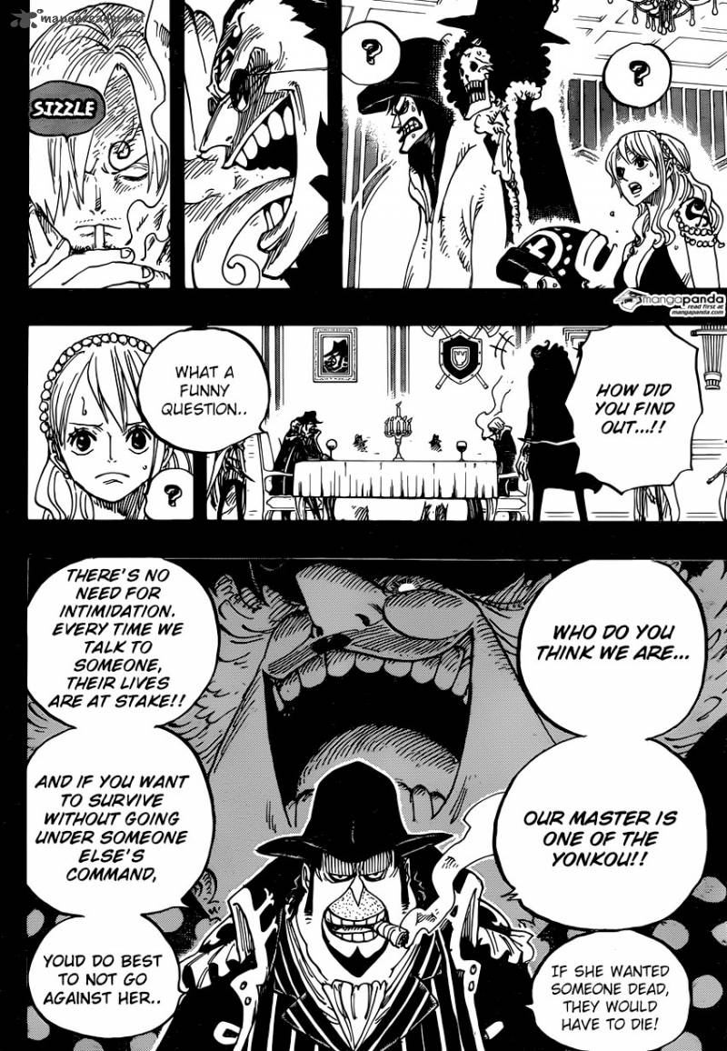 One Piece Chapter 813 page 10 - Chapter 813: Tea Party Invitation