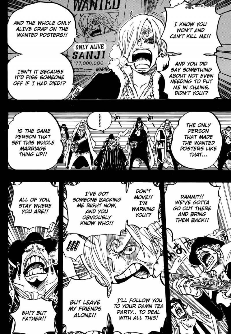 One Piece Chapter 813 page 14 - Chapter 813: Tea Party Invitation
