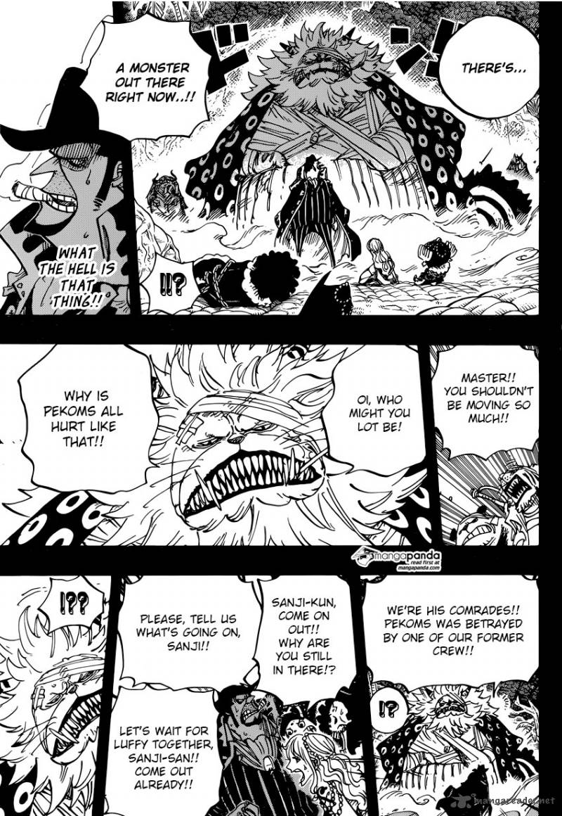 One Piece Chapter 813 page 15 - Chapter 813: Tea Party Invitation