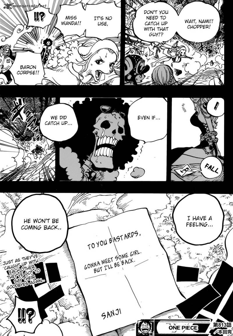 One Piece Chapter 813 page 17 - Chapter 813: Tea Party Invitation