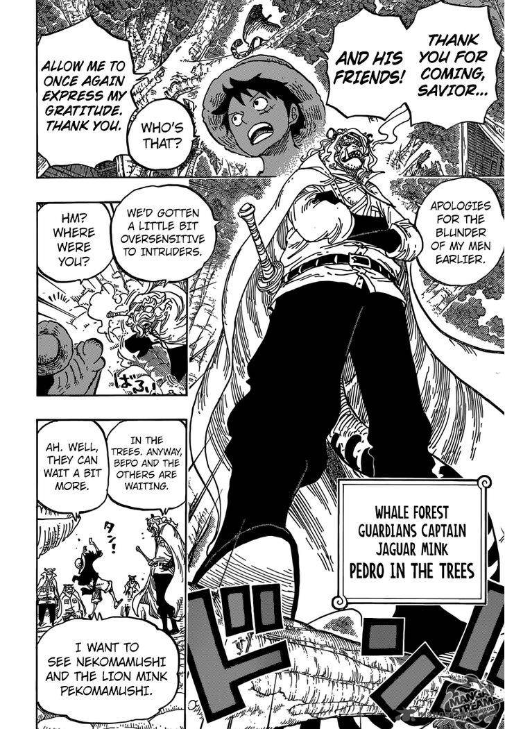 One Piece Chapter 814 page 11 - Chapter 814: Let's Go See Master Nekomamushi