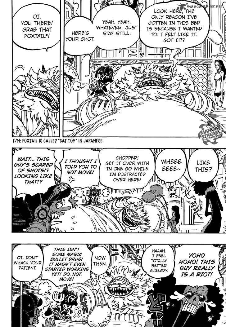 One Piece Chapter 814 page 15 - Chapter 814: Let's Go See Master Nekomamushi