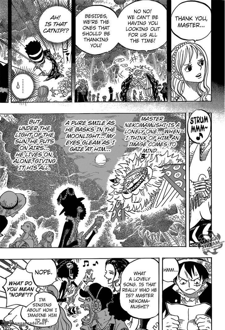 One Piece Chapter 814 page 3 - Chapter 814: Let's Go See Master Nekomamushi