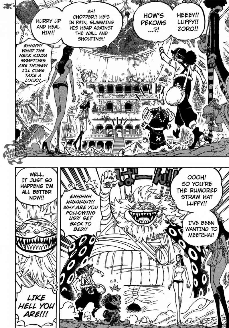 One Piece Chapter 815 page 10 - Chapter 815: Take Me with You!!