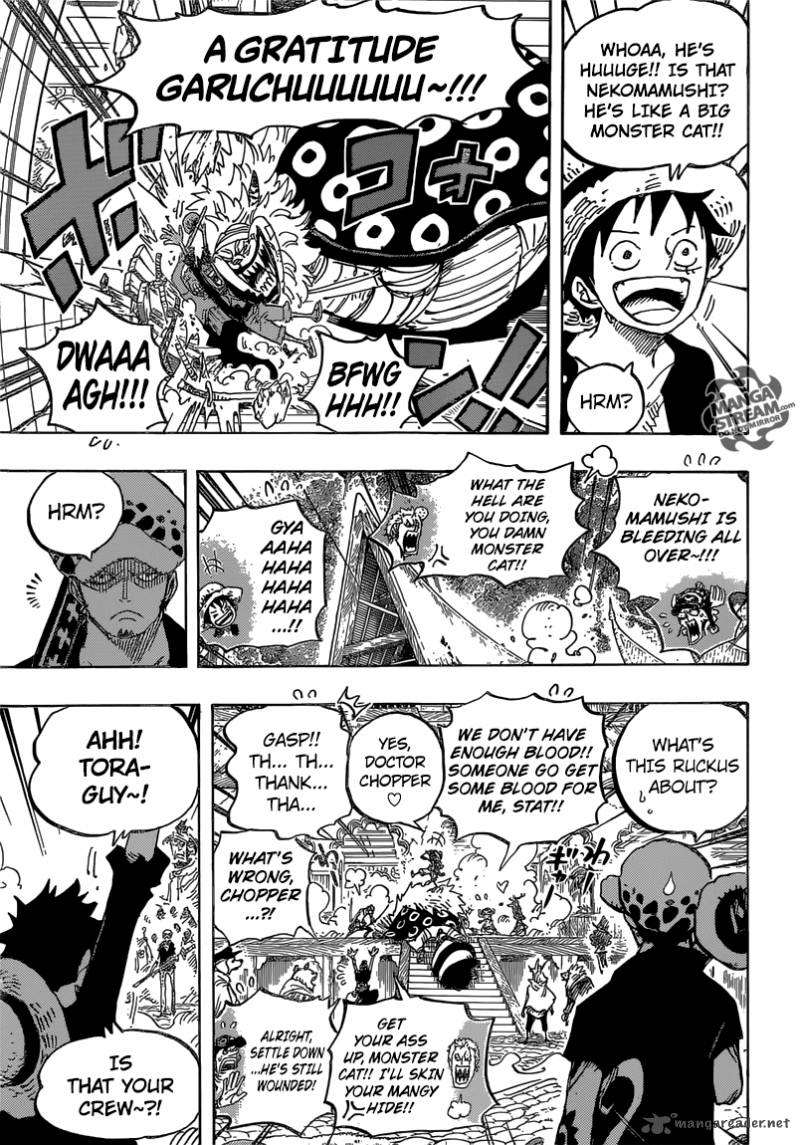 One Piece Chapter 815 page 11 - Chapter 815: Take Me with You!!