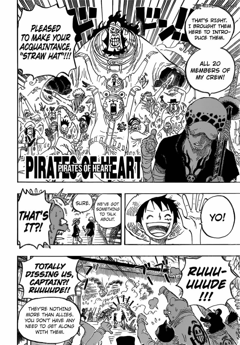 One Piece Chapter 815 page 12 - Chapter 815: Take Me with You!!