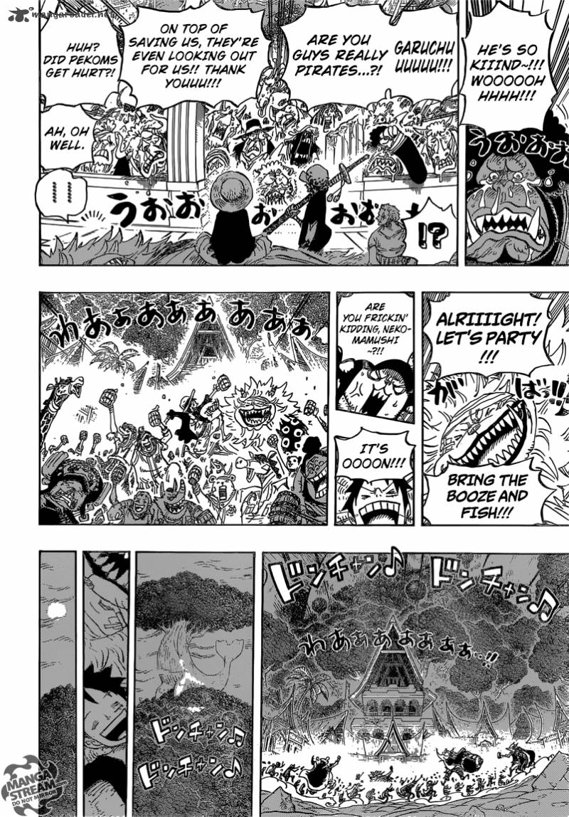One Piece Chapter 815 page 14 - Chapter 815: Take Me with You!!