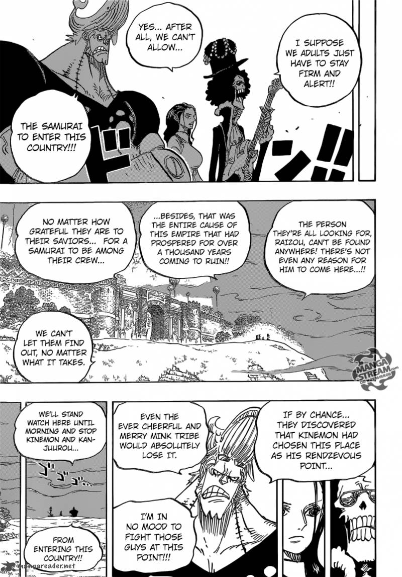One Piece Chapter 815 page 15 - Chapter 815: Take Me with You!!