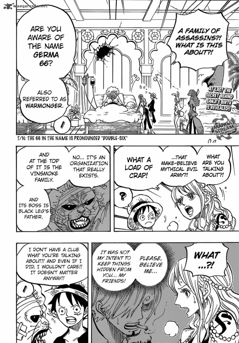 One Piece Chapter 815 page 2 - Chapter 815: Take Me with You!!