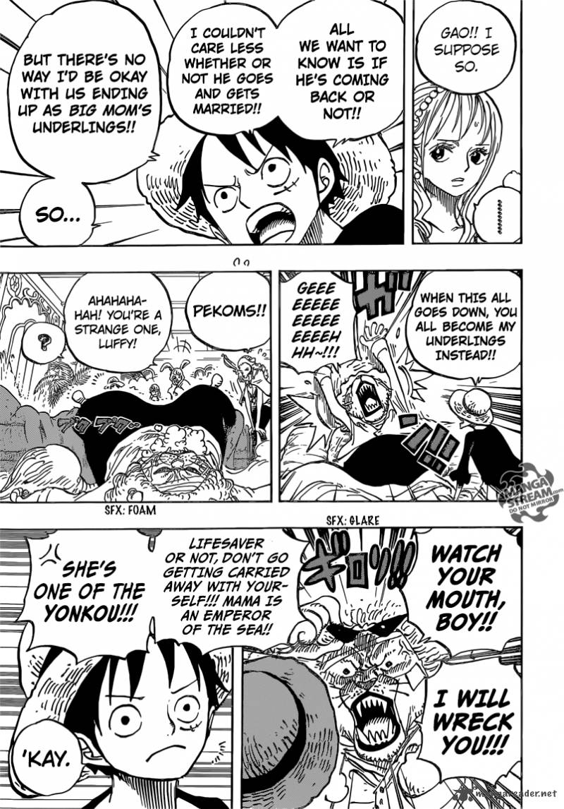 One Piece Chapter 815 page 3 - Chapter 815: Take Me with You!!