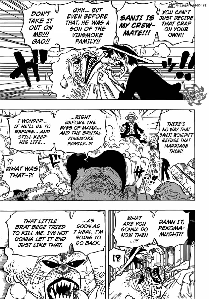One Piece Chapter 815 page 7 - Chapter 815: Take Me with You!!