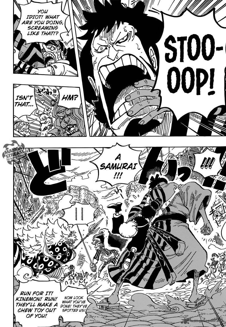 One Piece Chapter 816 page 12 - Chapter 816: Dog vs. Cat