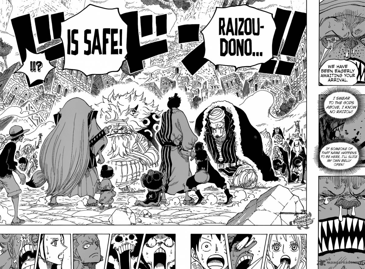 One Piece Chapter 816 page 14 - Chapter 816: Dog vs. Cat
