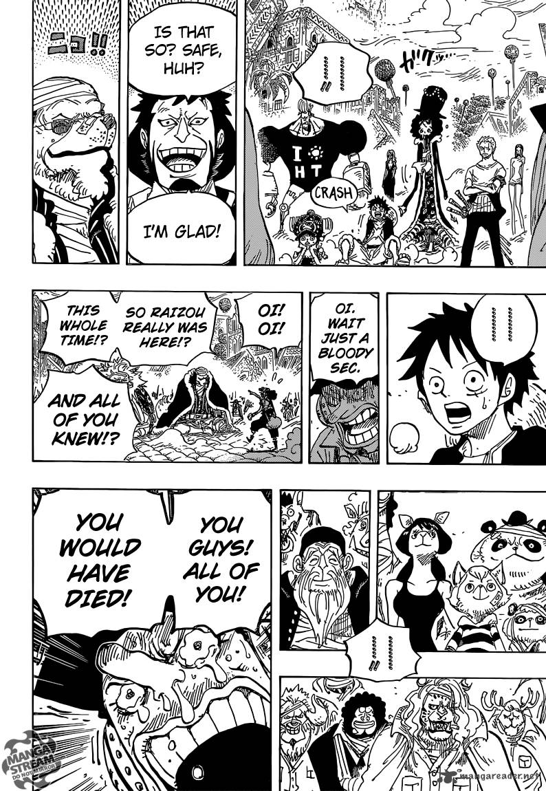 One Piece Chapter 816 page 15 - Chapter 816: Dog vs. Cat