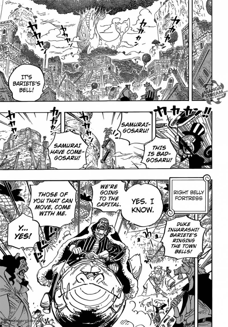 One Piece Chapter 816 page 3 - Chapter 816: Dog vs. Cat