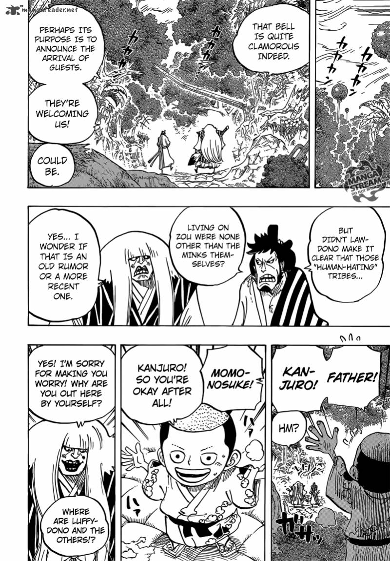 One Piece Chapter 816 page 4 - Chapter 816: Dog vs. Cat