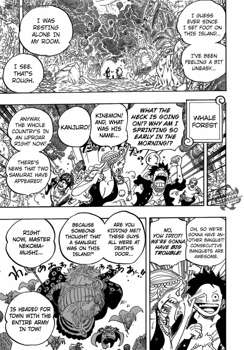 One Piece Chapter 816 page 5 - Chapter 816: Dog vs. Cat