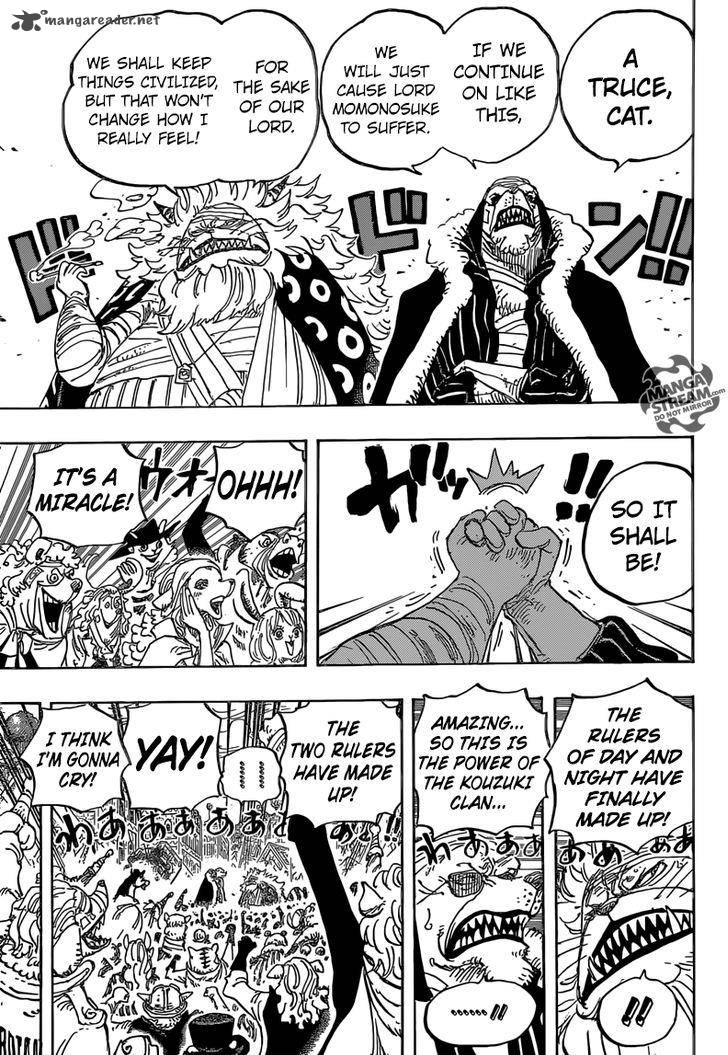 One Piece Chapter 817 page 11 - Chapter 817: Raizo of the Mist