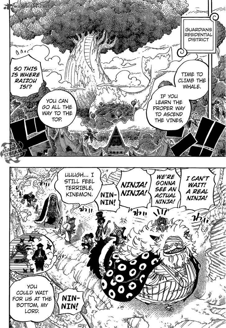One Piece Chapter 817 page 12 - Chapter 817: Raizo of the Mist