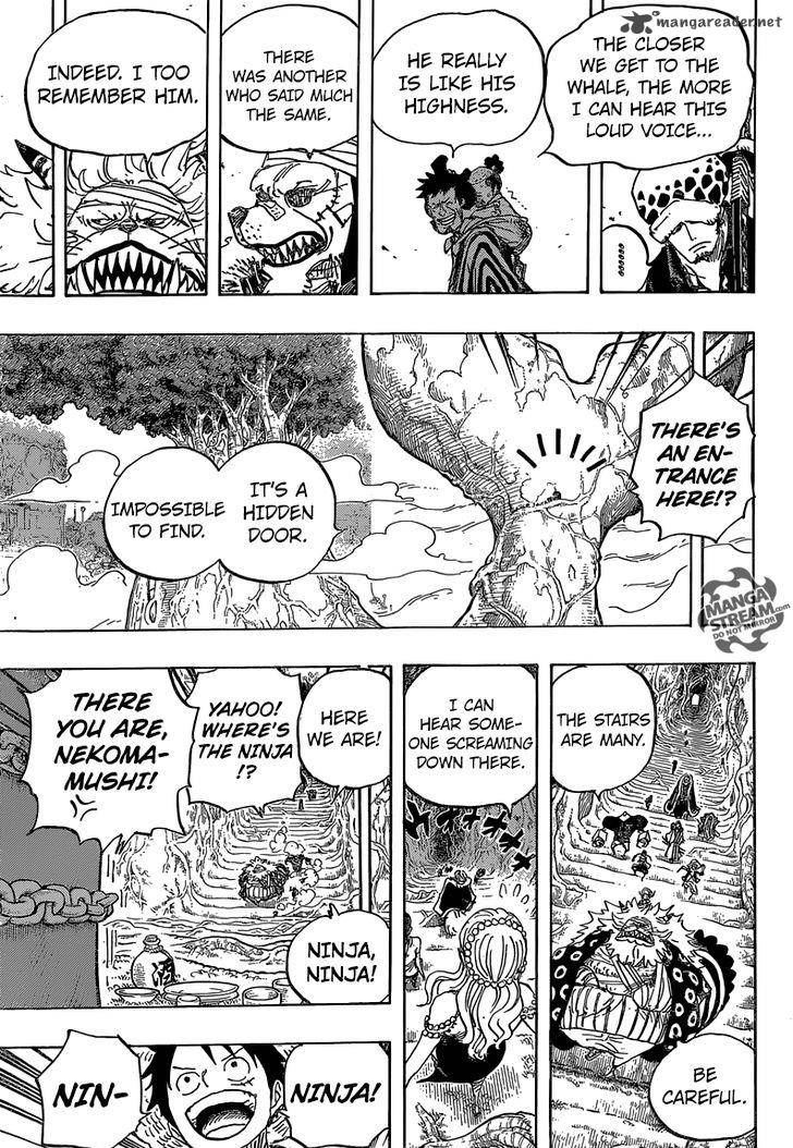 One Piece Chapter 817 page 13 - Chapter 817: Raizo of the Mist