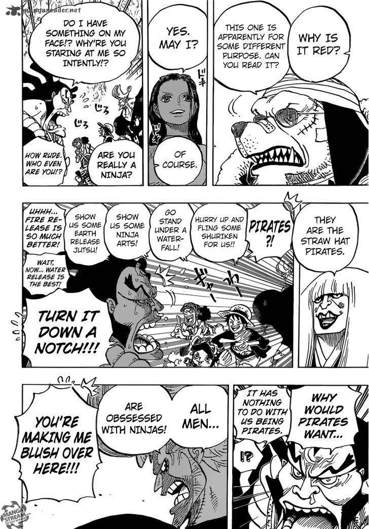 One Piece Chapter 817 page 16 - Chapter 817: Raizo of the Mist