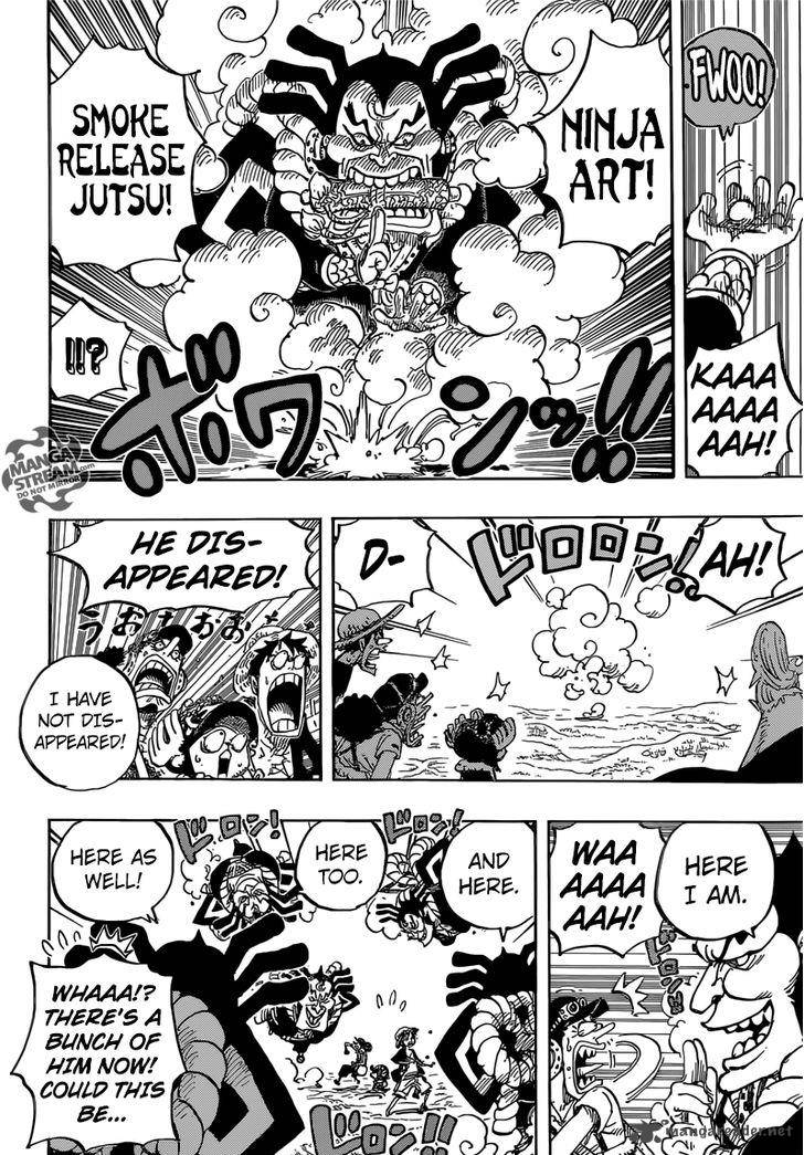 One Piece Chapter 817 page 18 - Chapter 817: Raizo of the Mist