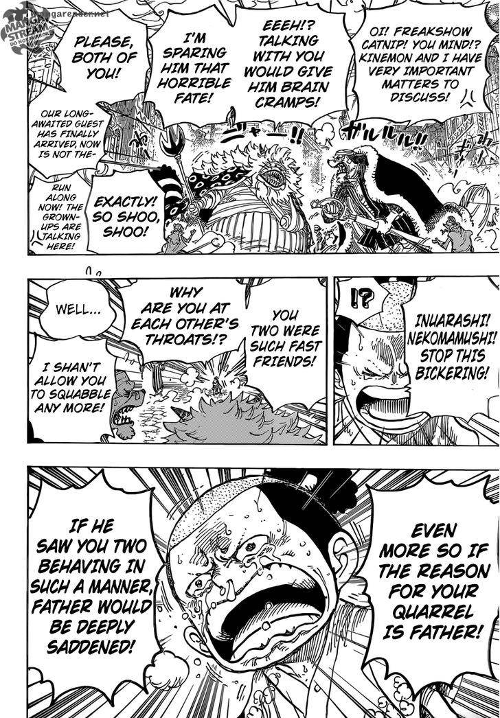 One Piece Chapter 817 page 6 - Chapter 817: Raizo of the Mist
