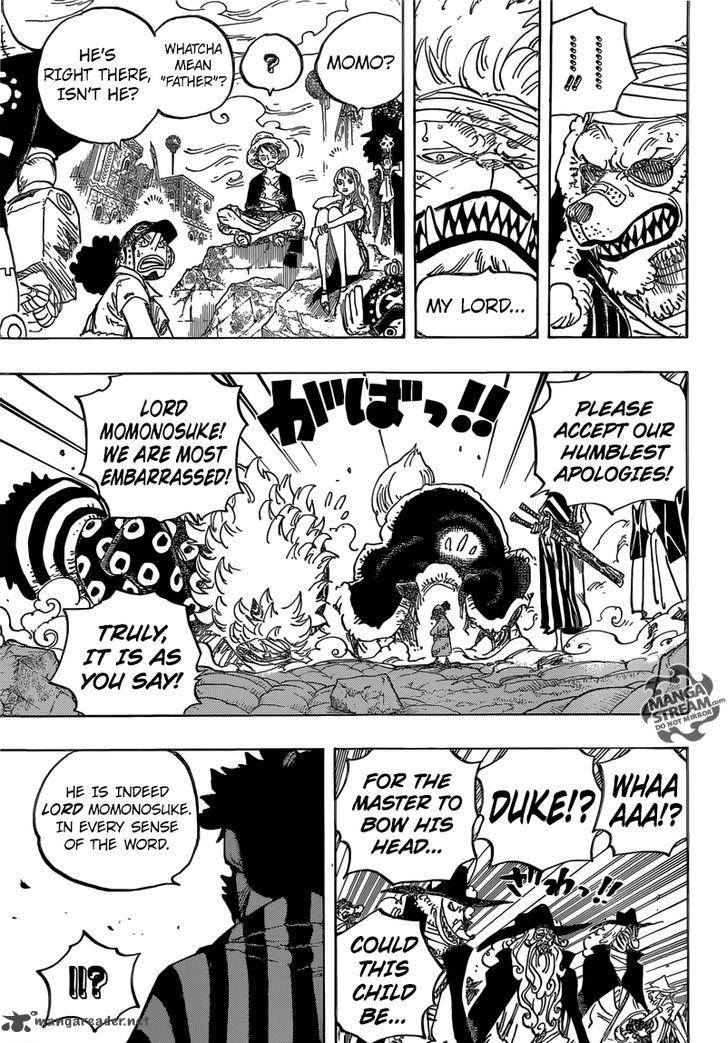One Piece Chapter 817 page 7 - Chapter 817: Raizo of the Mist