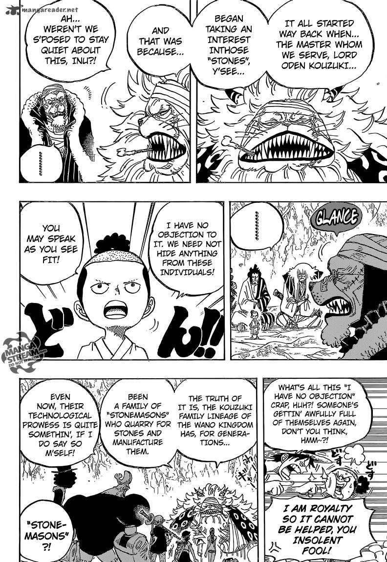 One Piece Chapter 818 page 10 - Chapter 818: Inside the Whale