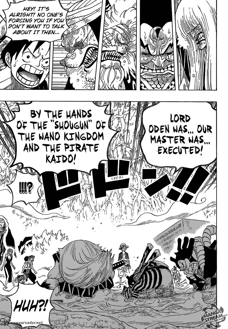 One Piece Chapter 818 page 13 - Chapter 818: Inside the Whale