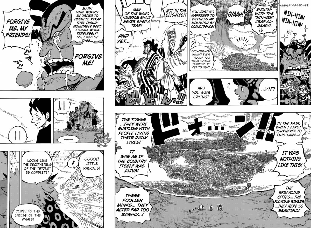 One Piece Chapter 818 page 2 - Chapter 818: Inside the Whale
