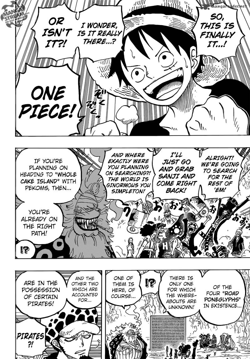 One Piece Chapter 818 page 6 - Chapter 818: Inside the Whale
