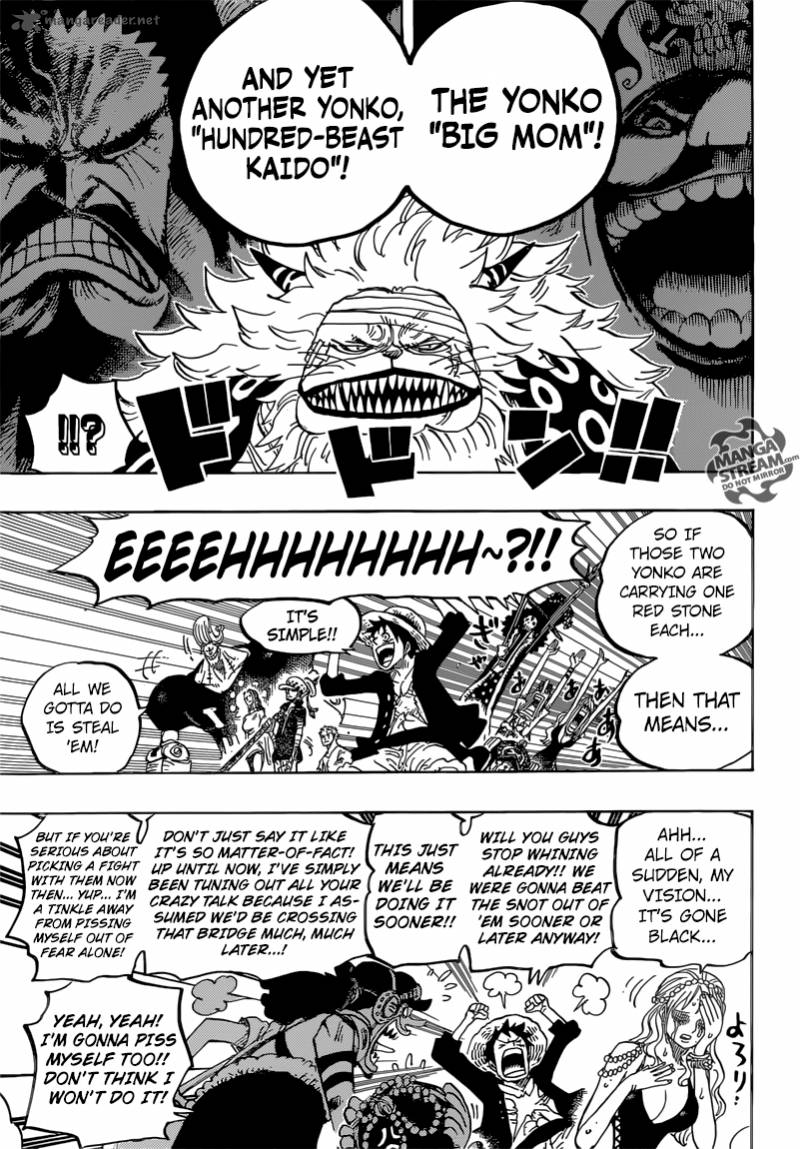 One Piece Chapter 818 page 7 - Chapter 818: Inside the Whale