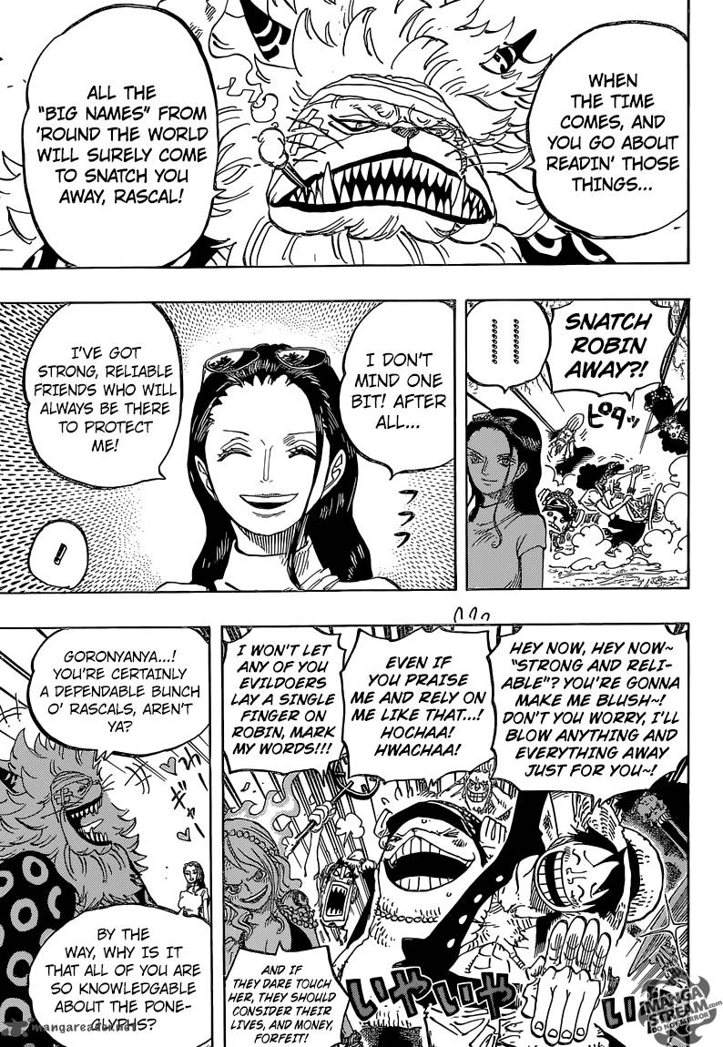 One Piece Chapter 818 page 9 - Chapter 818: Inside the Whale