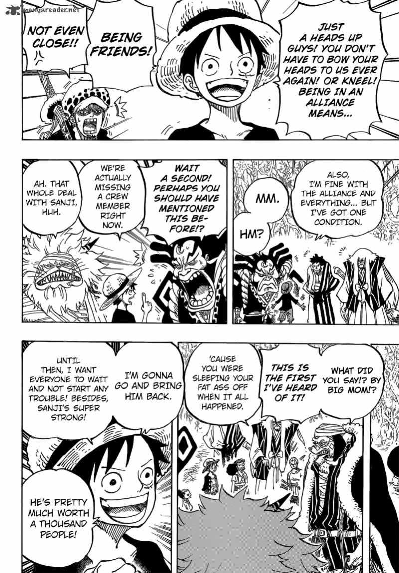 One Piece Chapter 819 page 15 - Chapter 819: Momonosuke, Heir to the Kouzuki Family