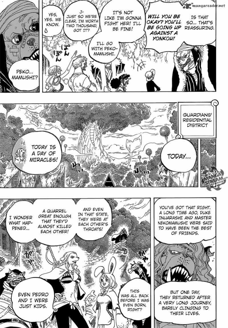 One Piece Chapter 819 page 16 - Chapter 819: Momonosuke, Heir to the Kouzuki Family