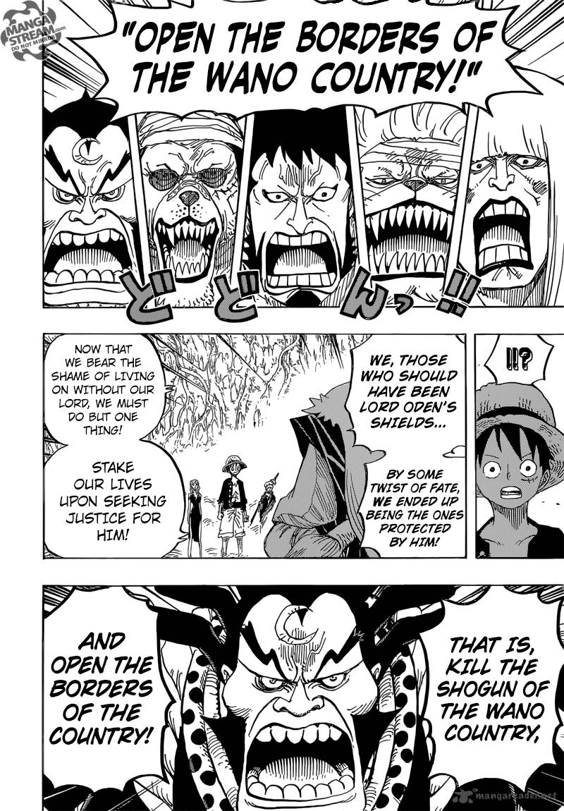 One Piece Chapter 819 page 5 - Chapter 819: Momonosuke, Heir to the Kouzuki Family