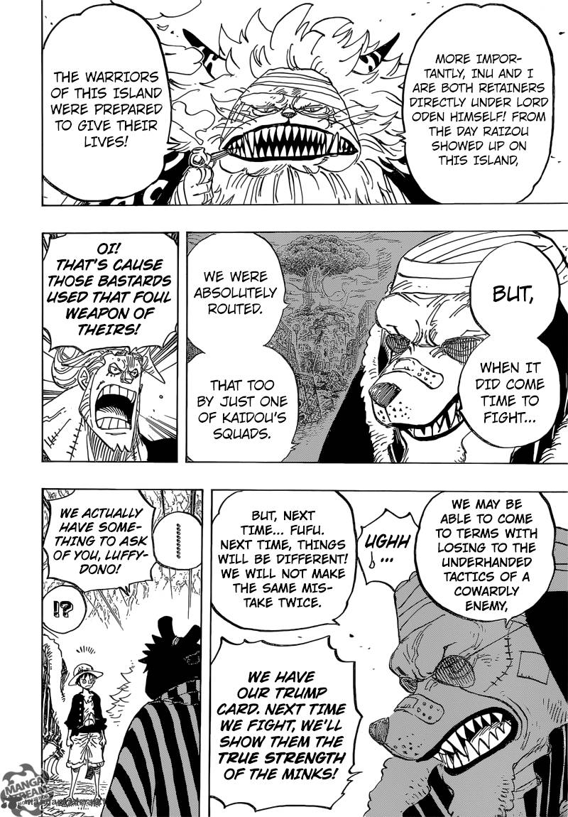 One Piece Chapter 819 page 7 - Chapter 819: Momonosuke, Heir to the Kouzuki Family