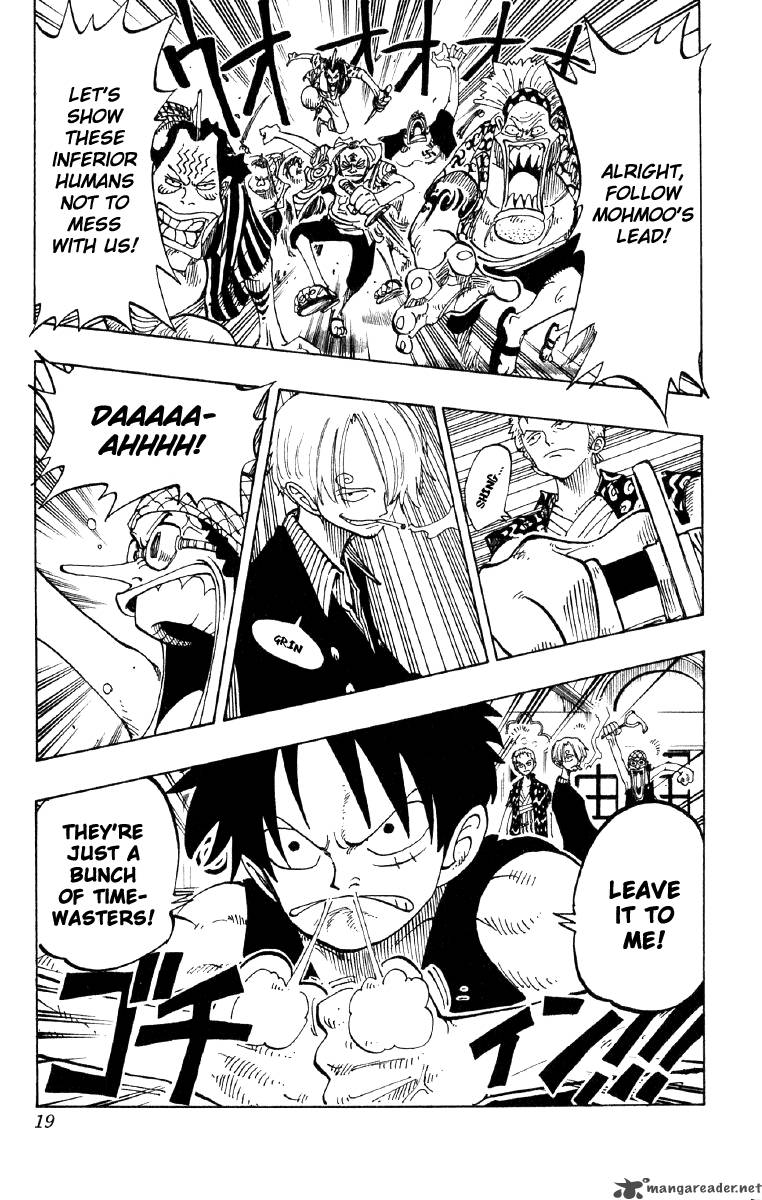 One Piece Chapter 82 page 21 - Chapter 82: OK, Let's STAND UP!