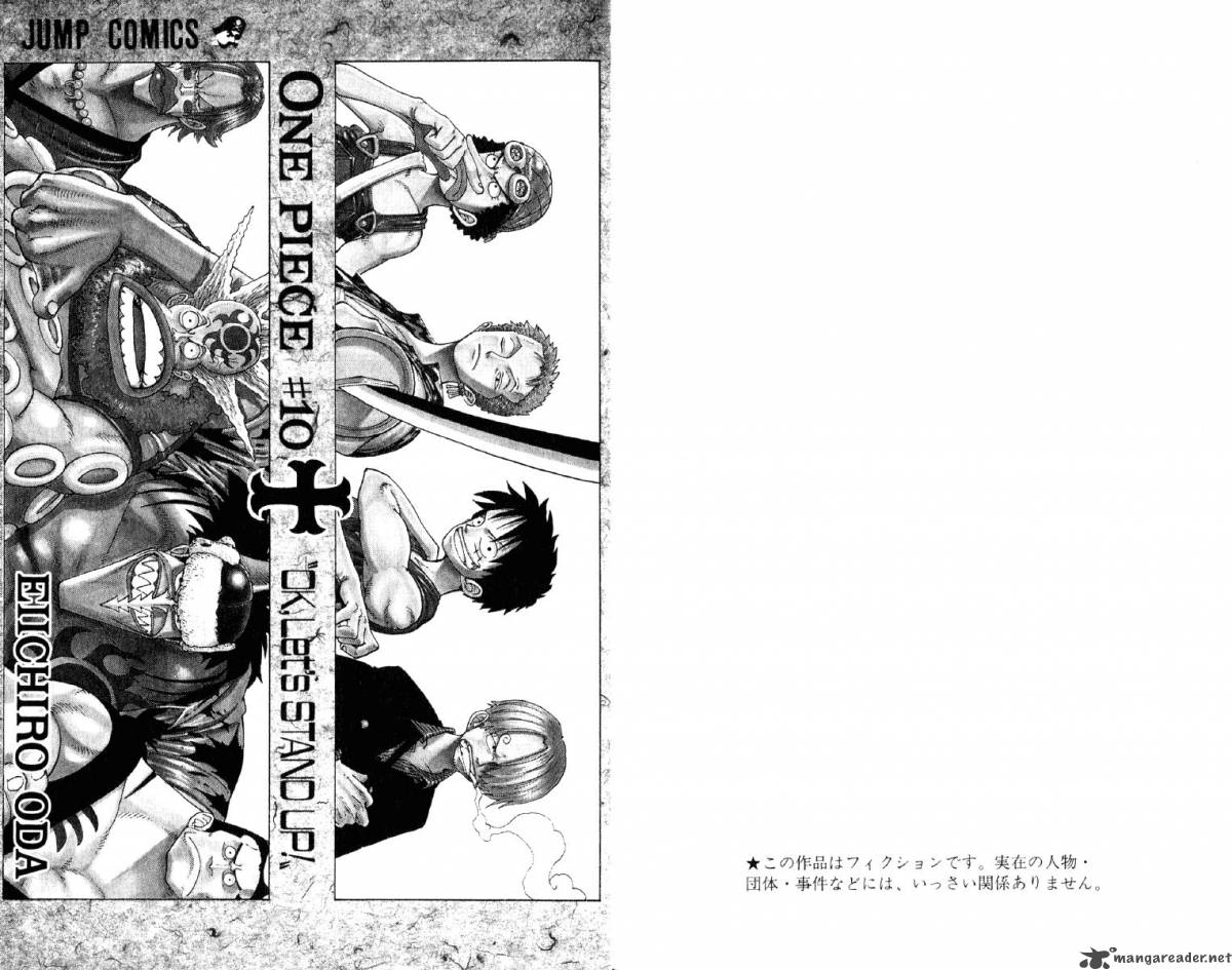 One Piece Chapter 82 page 6 - Chapter 82: OK, Let's STAND UP!