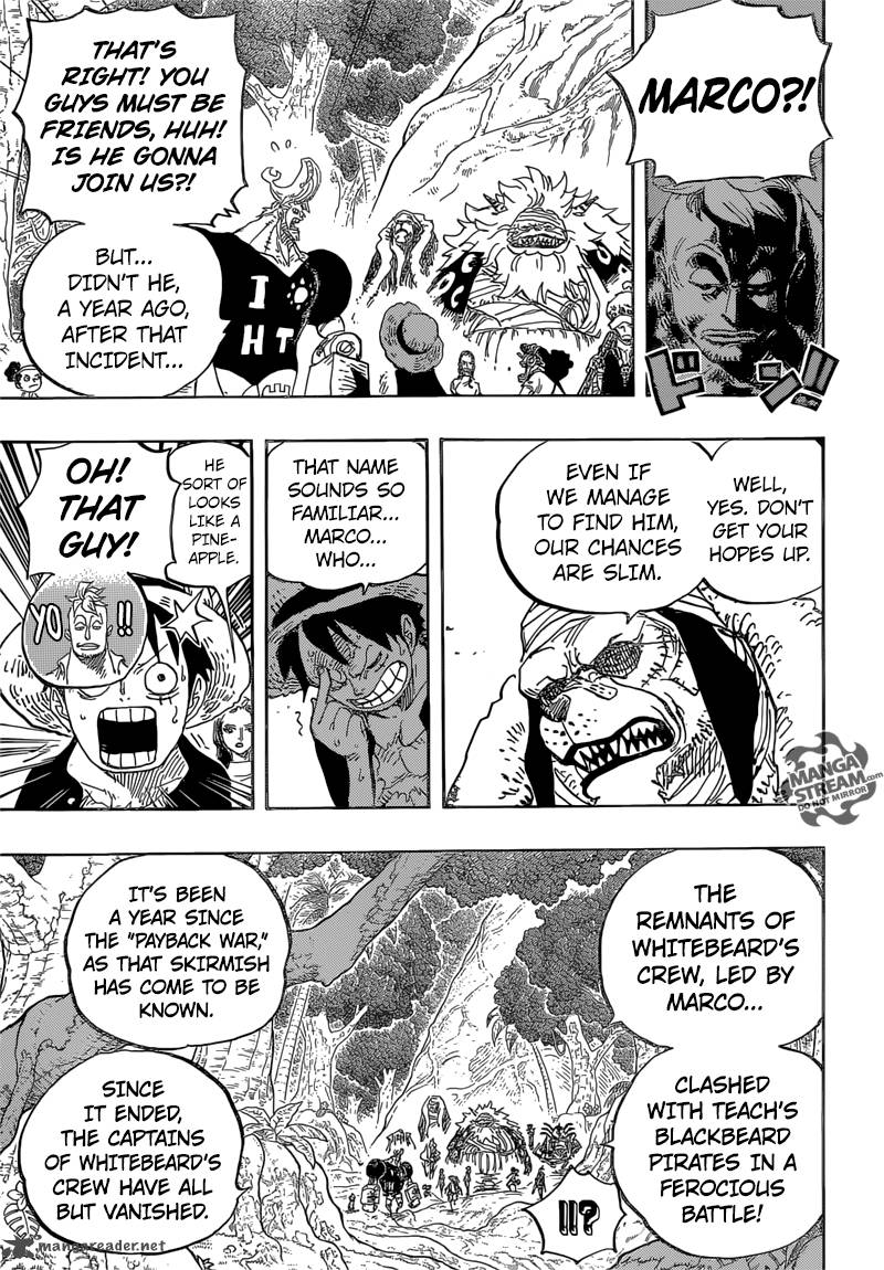 One Piece Chapter 820 page 11 - Chapter 820: Dog and Cat Have a History