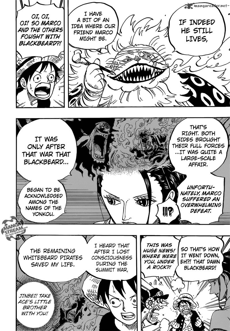 One Piece Chapter 820 page 12 - Chapter 820: Dog and Cat Have a History