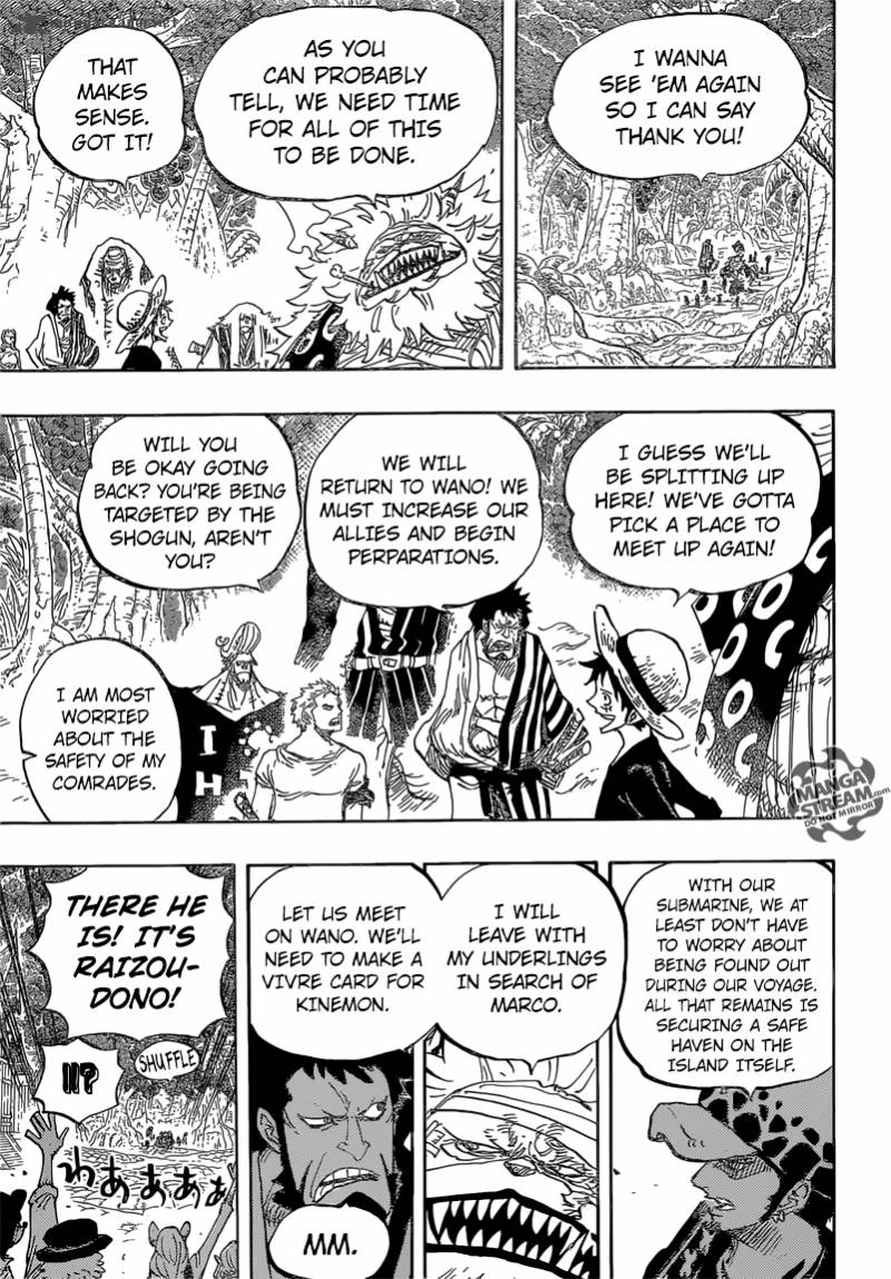 One Piece Chapter 820 page 13 - Chapter 820: Dog and Cat Have a History