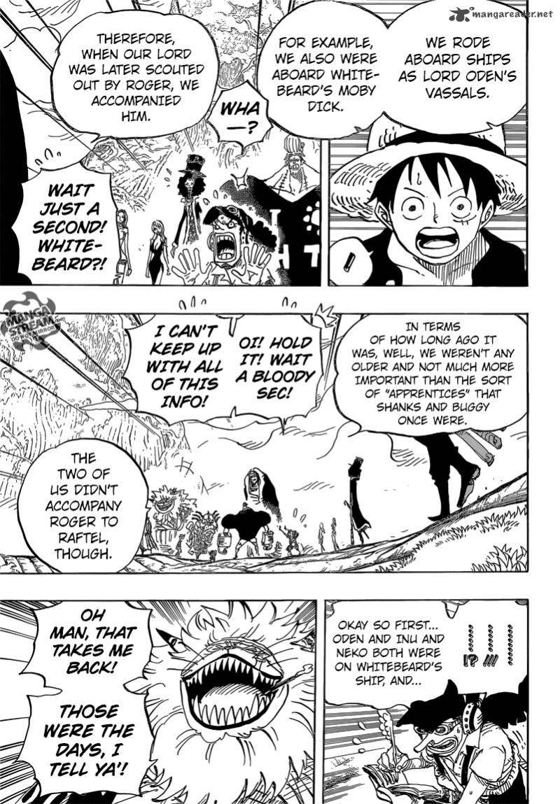 One Piece Chapter 820 page 3 - Chapter 820: Dog and Cat Have a History