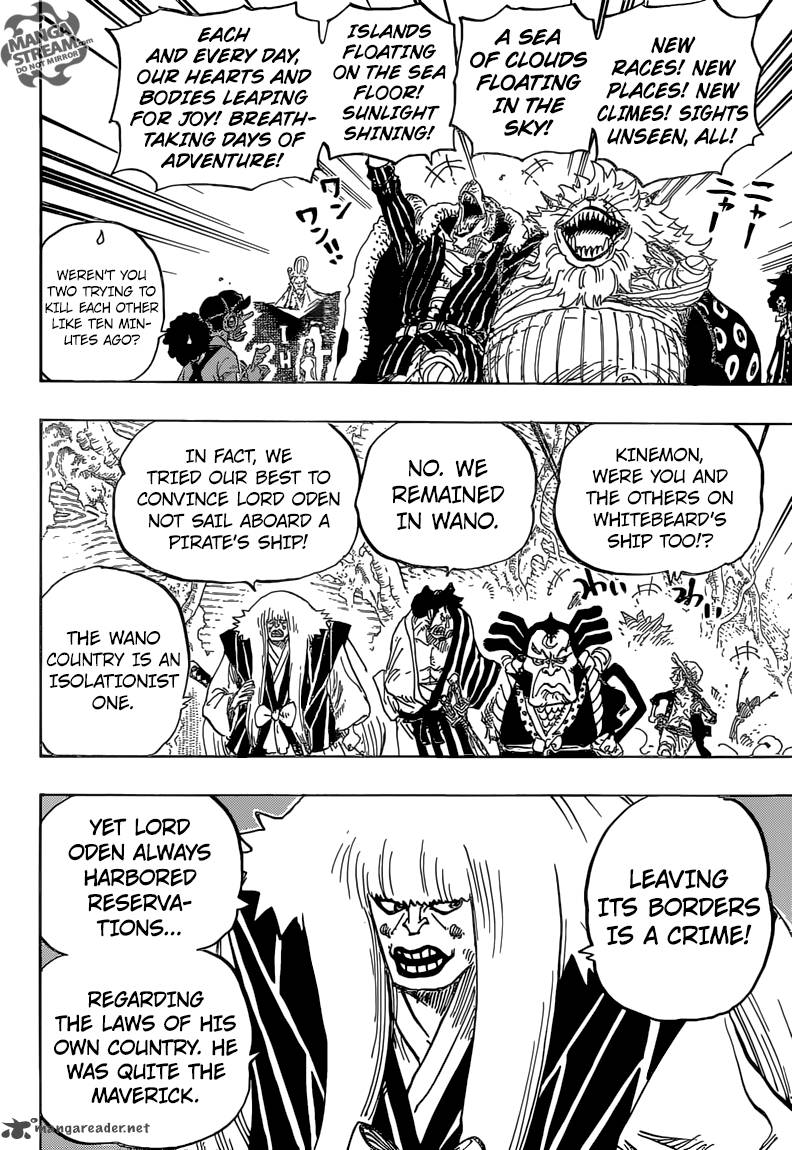One Piece Chapter 820 page 4 - Chapter 820: Dog and Cat Have a History