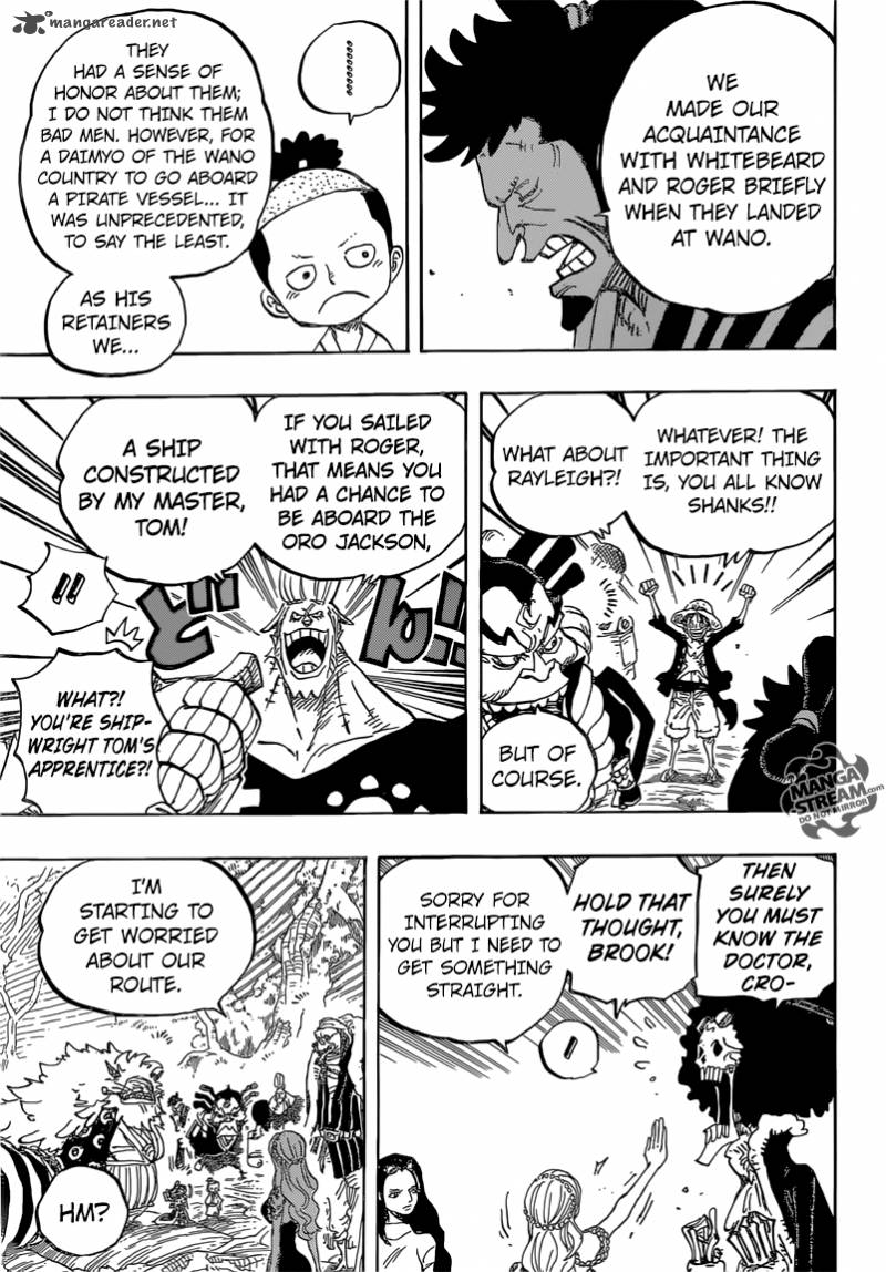 One Piece Chapter 820 page 5 - Chapter 820: Dog and Cat Have a History