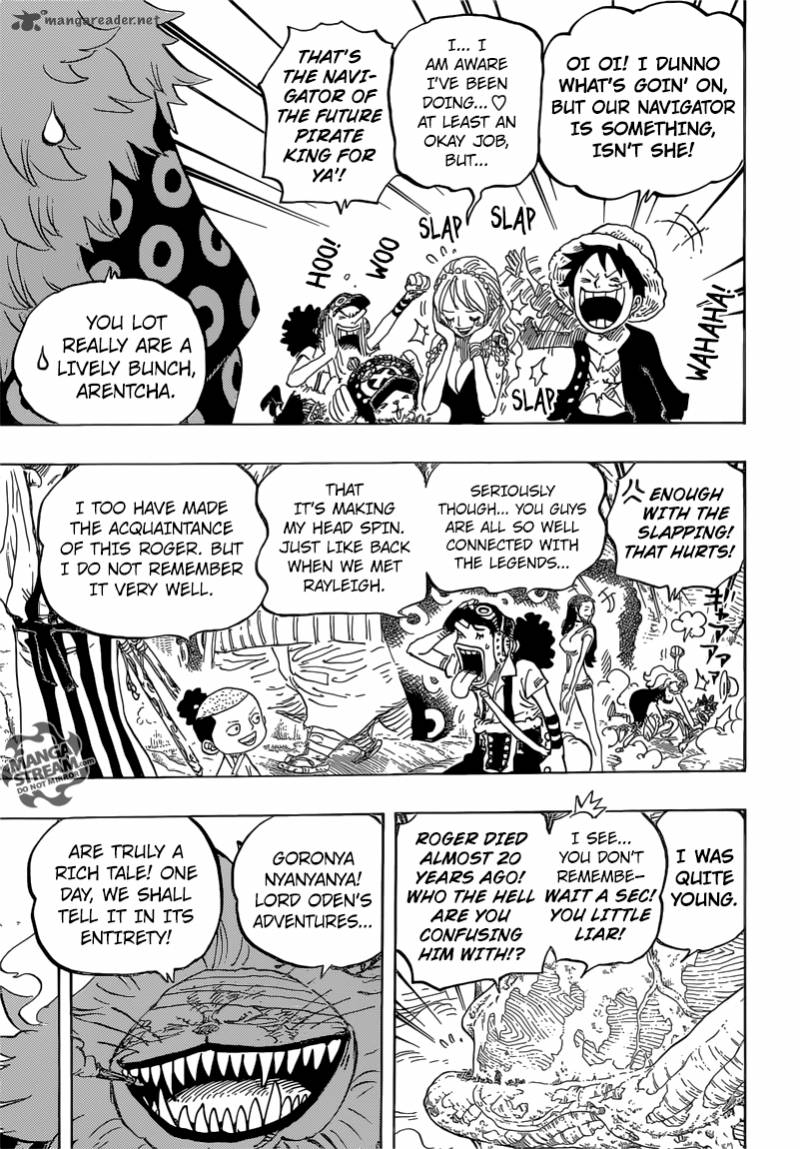 One Piece Chapter 820 page 9 - Chapter 820: Dog and Cat Have a History
